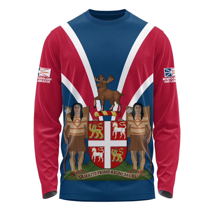 Newfoundland & Labrador Long Sleeve T-Shirt Proud Provinces Collection