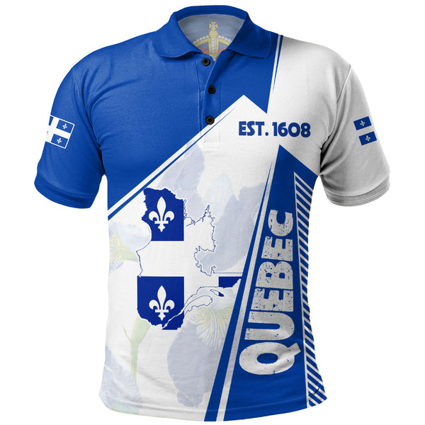 Quebec Polo Shirt United Provinces & Territories