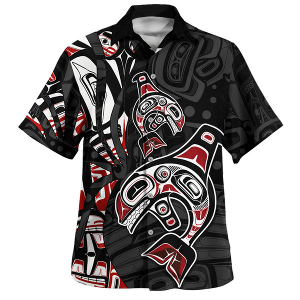 Canada Bowling Shirt Orca Spirit Of The Northwest