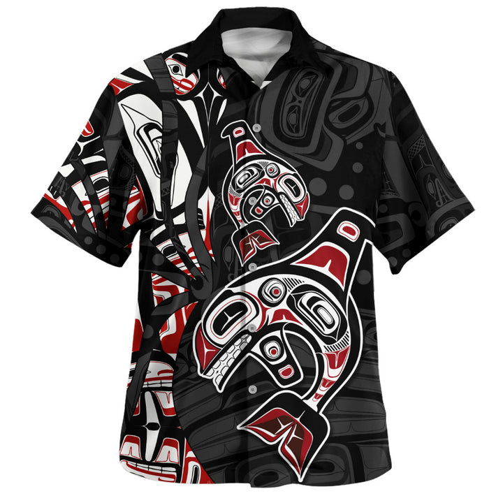 Canada Bowling Shirt Orca Spirit Of The Northwest
