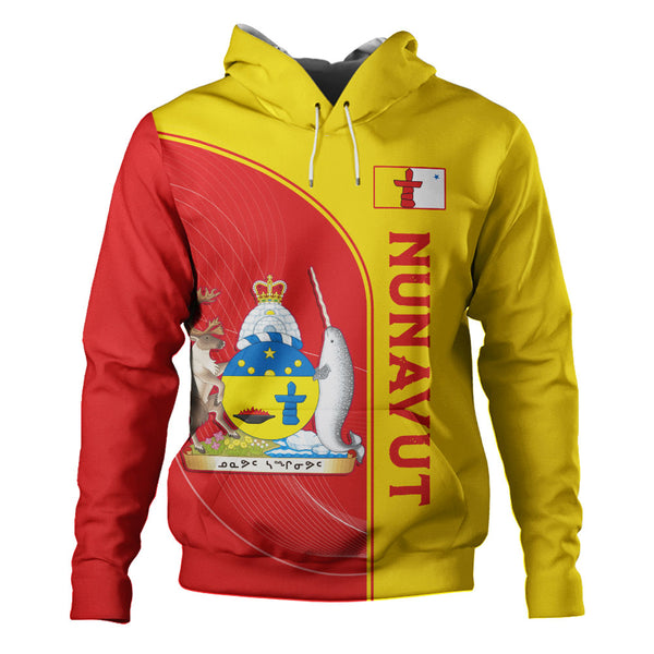 Nunavut Hoodie Proud Provincial Heritage