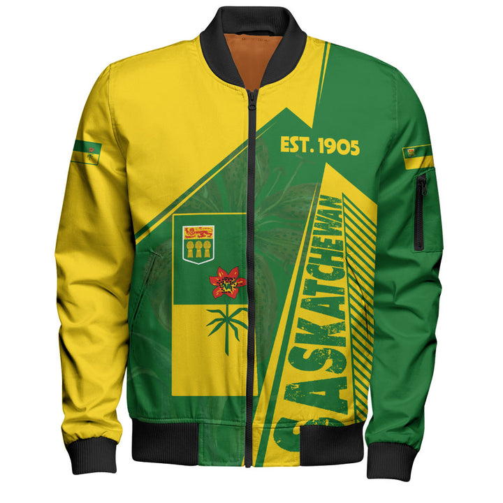 Saskatchewan Bomber Jacket United Provinces & Territories