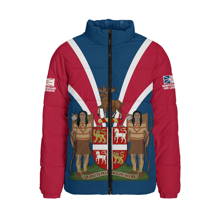 Newfoundland & Labrador Padded Jacket Proud Provinces Collection