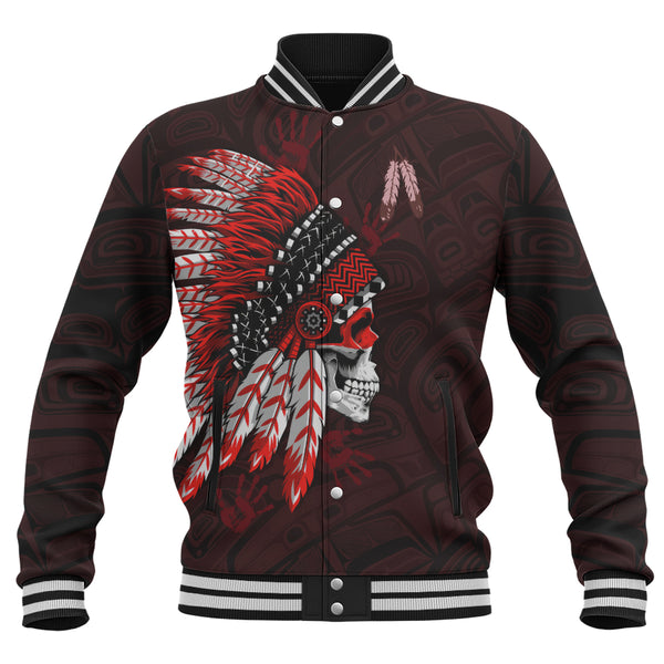 Canada Baseball Jacket Spirit Of Blood And Bone