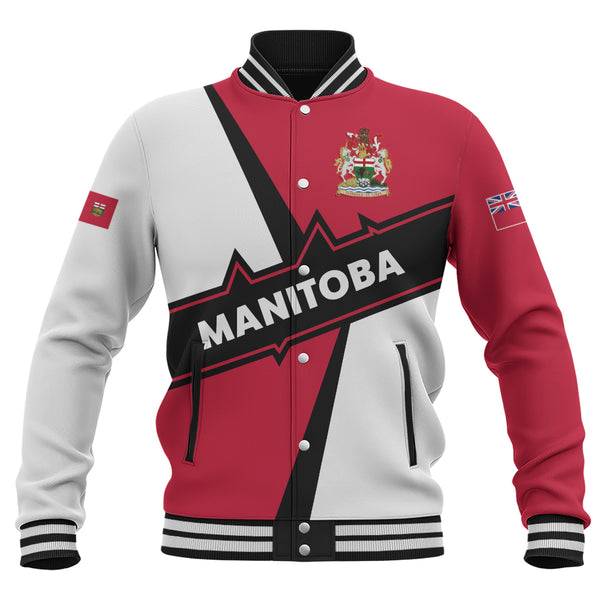 Manitoba Baseball Jacket Loyal True North Provincial Style
