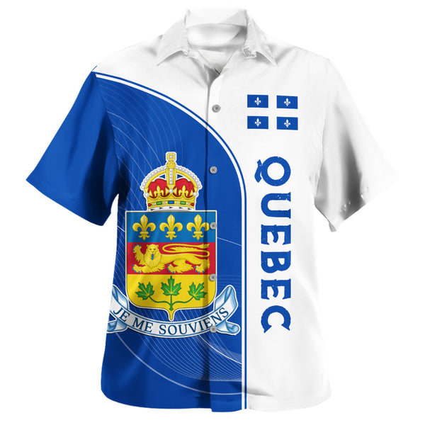 Quebec Bowling Shirt Proud Provincial Heritage