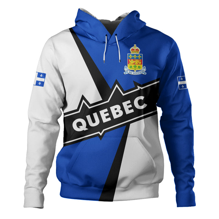 Quebec Hoodie Loyal True North Provincial Style