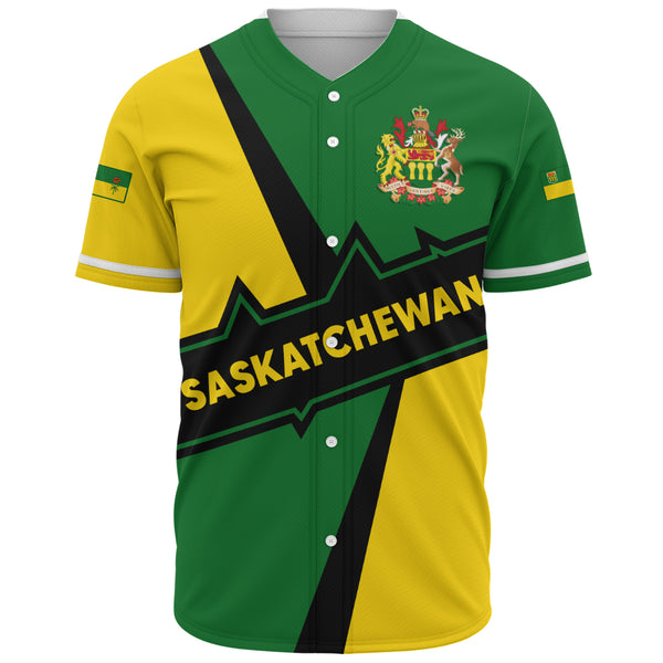 Saskatchewan Baseball Shirt Loyal True North Provincial Style