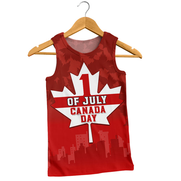 Canada Tank Top Red Maple 1st July National Celebration