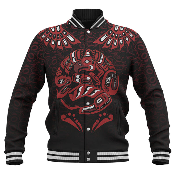Canada Baseball Jacket Haida Echo Of The Ancients