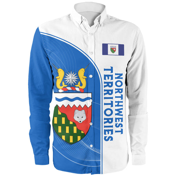 Northwest Territories Long Sleeve Shirt Proud Provincial Heritage