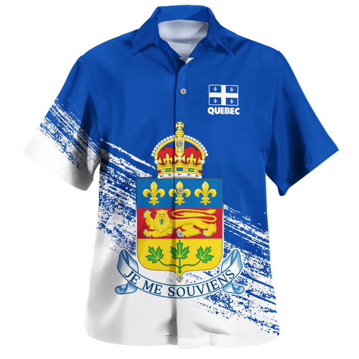 Quebec Bowling Shirt Pride Of The Provinces