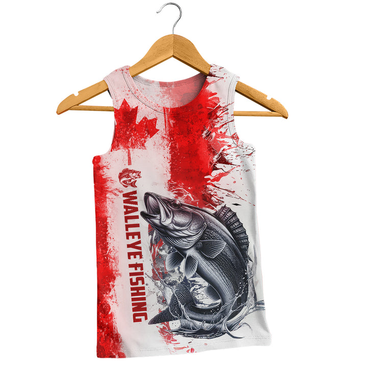 Canada Tank Top Canada Maple Hook And Splash