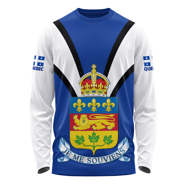 Quebec Long Sleeve T-Shirt Proud Provinces Collection