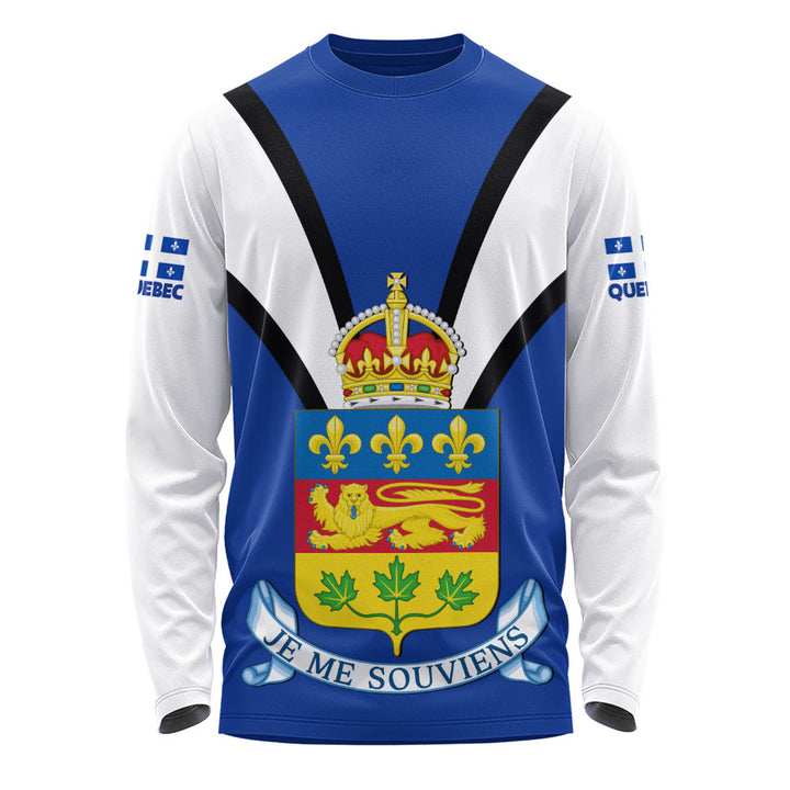 Quebec Long Sleeve T-Shirt Proud Provinces Collection