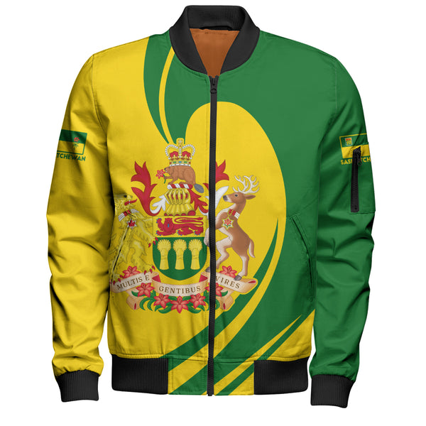 Saskatchewan Bomber Jacket Legacy Of The Noble Spirit