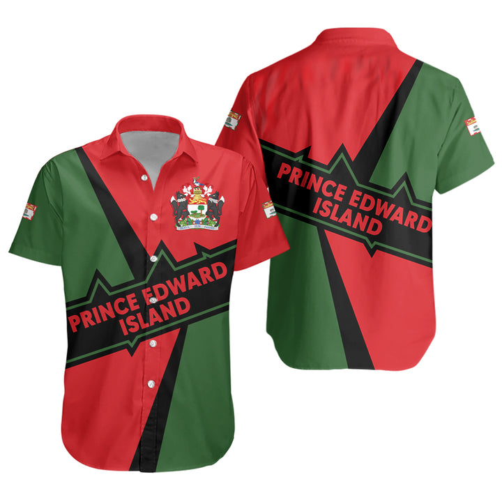 Prince Edward Island Short Sleeve Shirt Loyal True North Provincial Style
