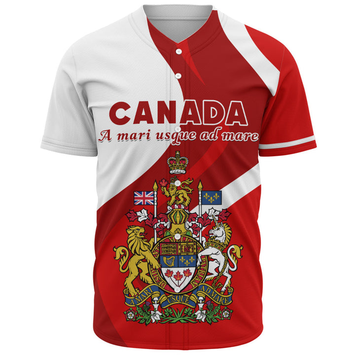 Canada Baseball Shirt Crest Of Identity