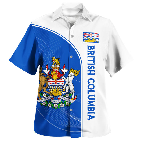 British Columbia Bowling Shirt Proud Provincial Heritage