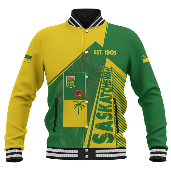 Saskatchewan Baseball Jacket United Provinces & Territories