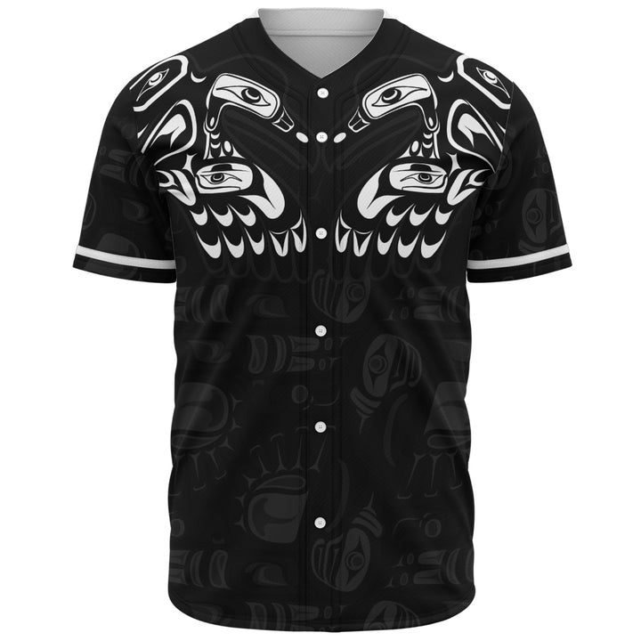 Canada Baseball Shirt Haida North Coast Shadows