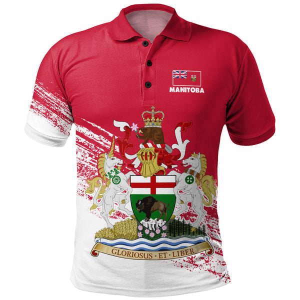 Manitoba Polo Shirt Pride Of The Provinces