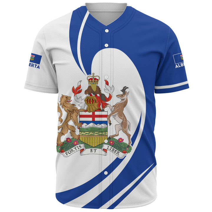 Alberta Baseball Shirt Legacy Of The Noble Spirit