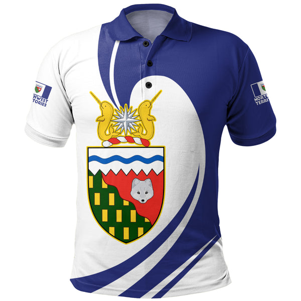 Northwest Territories Polo Shirt Legacy Of The Noble Spirit