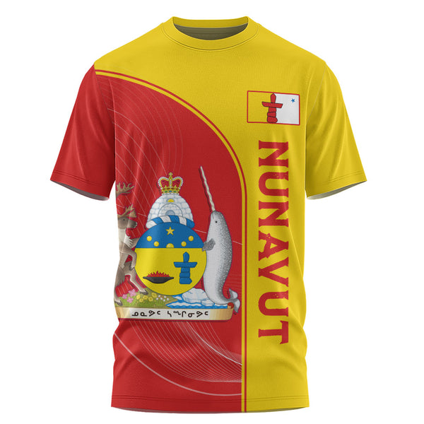 Nunavut T-Shirt Proud Provincial Heritage