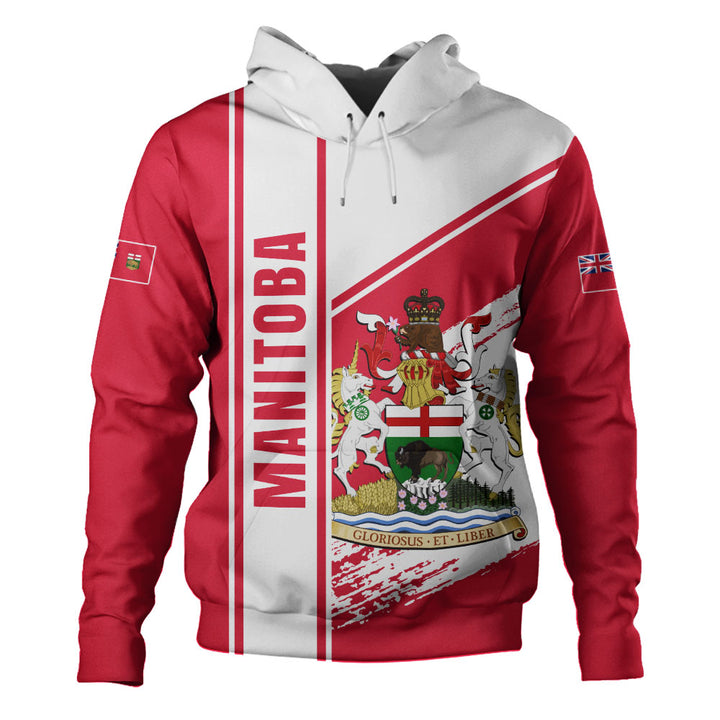 Manitoba Hoodie Heritage Strength Crest