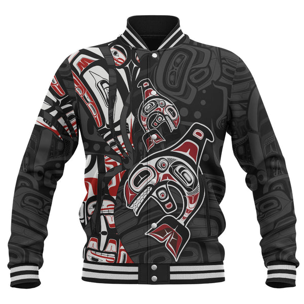 Canada Baseball Jacket Orca Spirit Of The Northwest