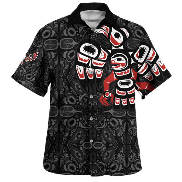 Canada Bowling Shirt Echoes Of The Raven Claw