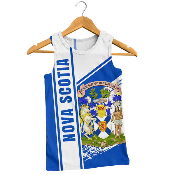 Nova Scotia Tank Top Heritage Strength Crest