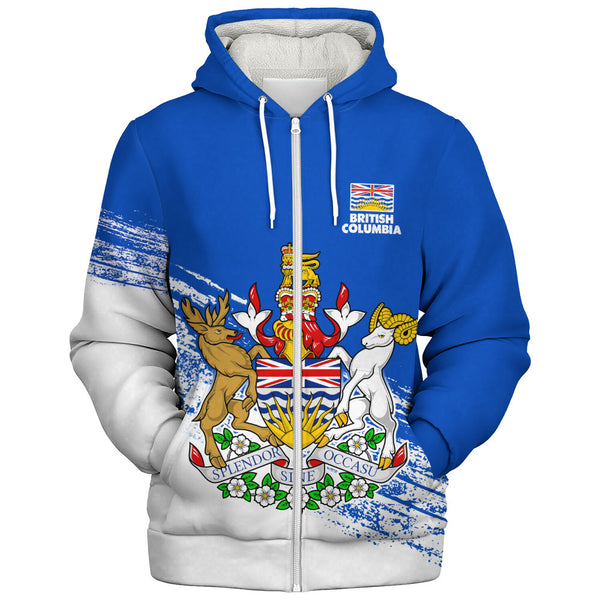 British Columbia Sherpa Hoodie Pride Of The Provinces
