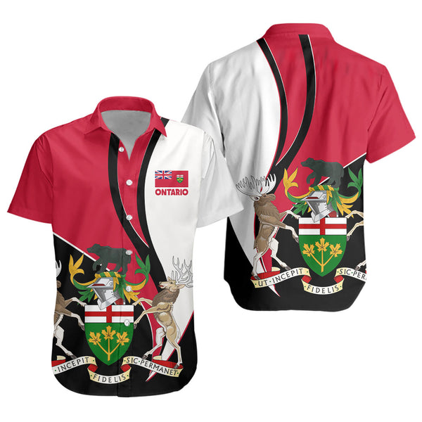 Ontario Short Sleeve Shirt Heritage Pride Of The North