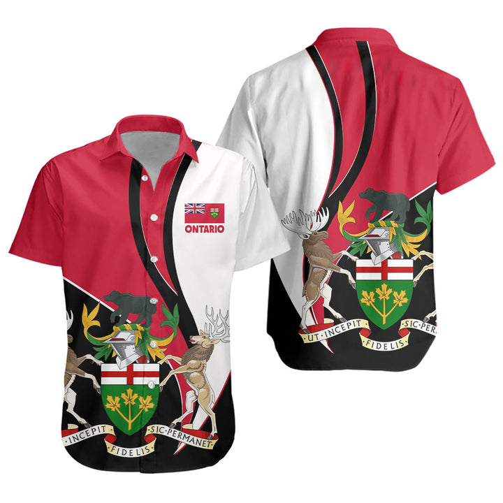 Ontario Short Sleeve Shirt Heritage Pride Of The North