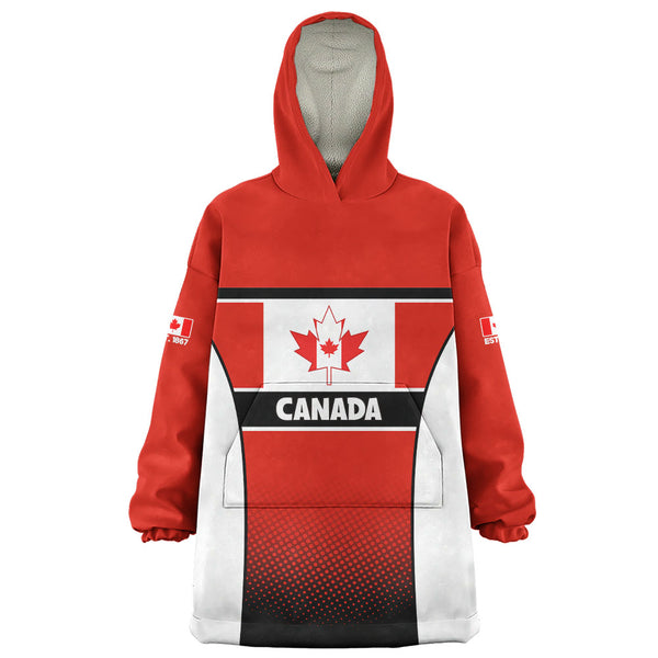Canada Snug Hoodie Canadian Flag Heritage