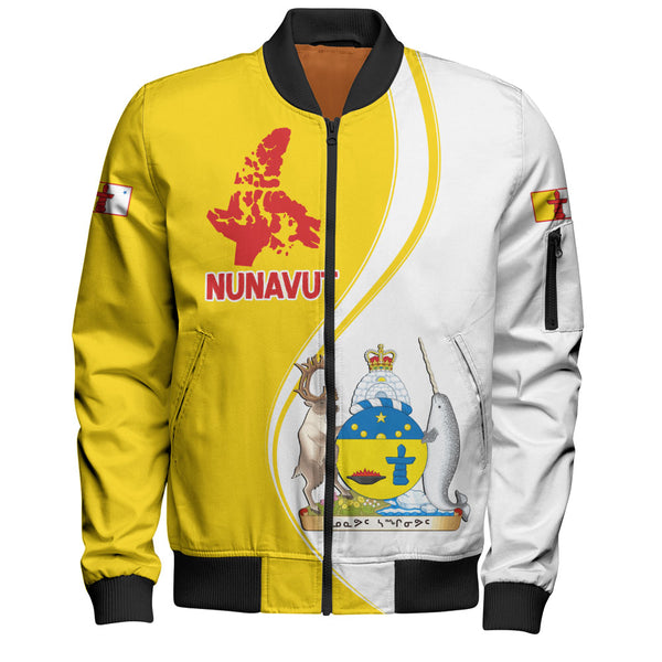 Nunavut Bomber Jacket Canada Territories Pride