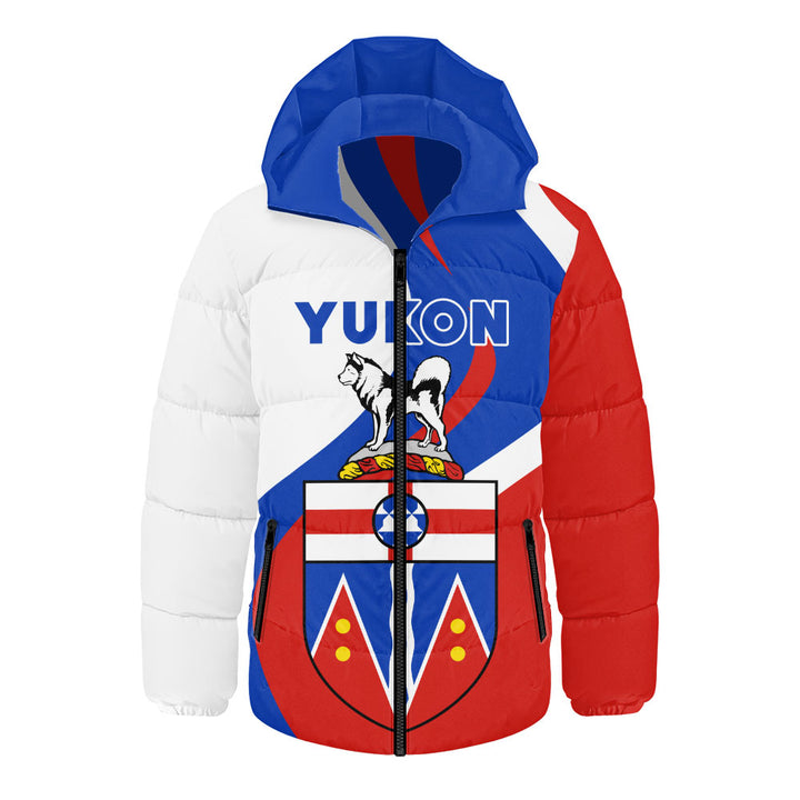 Yukon Hooded Padded Jacket Crest Of Identity