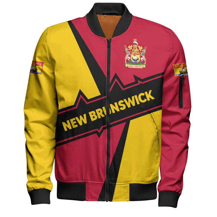 New Brunswick Bomber Jacket Loyal True North Provincial Style