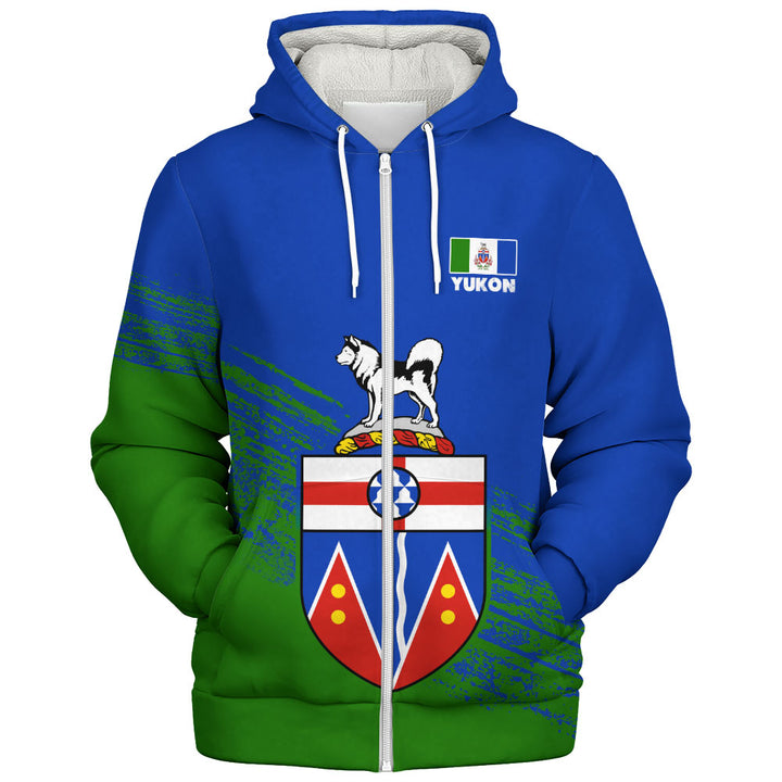 Yukon Sherpa Hoodie Pride Of The Provinces