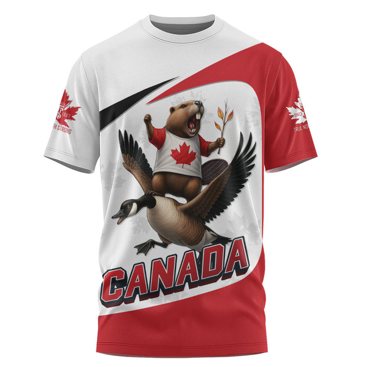 Canada T-Shirt Strong & Free Flight