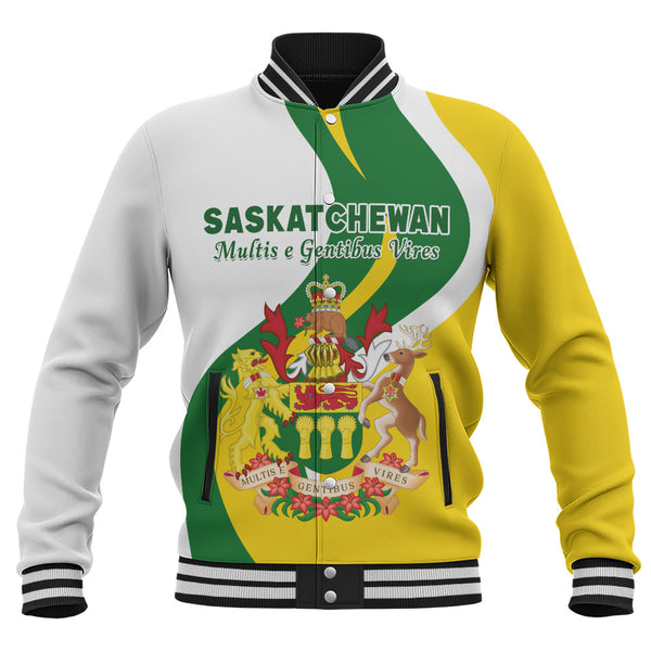 Saskatchewan Baseball Jacket Crest Of Identity