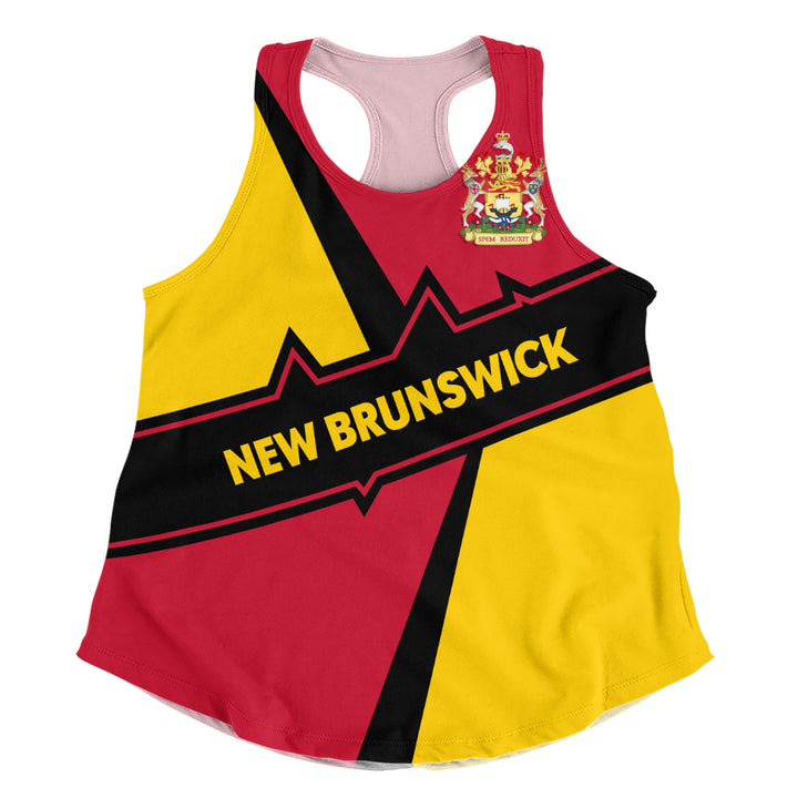 New Brunswick Women Tank Loyal True North Provincial Style