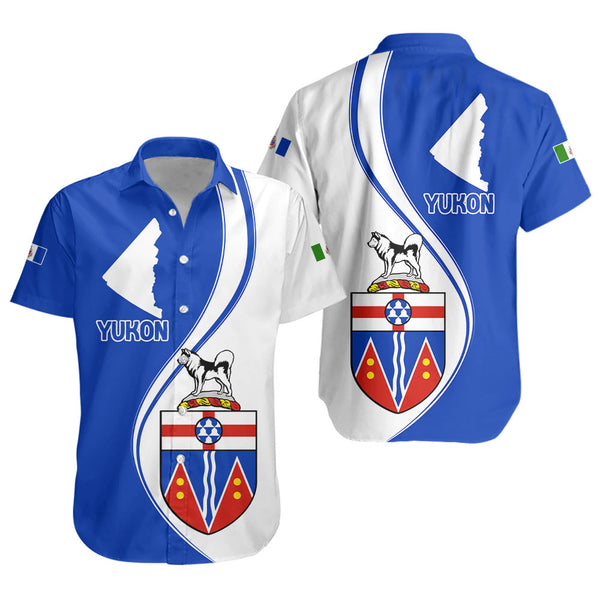 Yukon Short Sleeve Shirt Canada Territories Pride