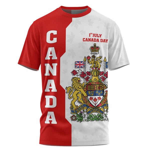 Canada T-Shirt Canada Day Heritage Coat Of Arms Edition