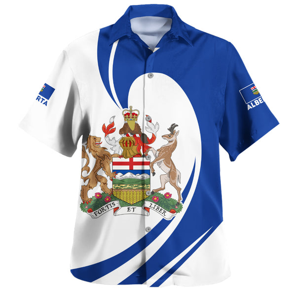 Alberta Bowling Shirt Legacy Of The Noble Spirit