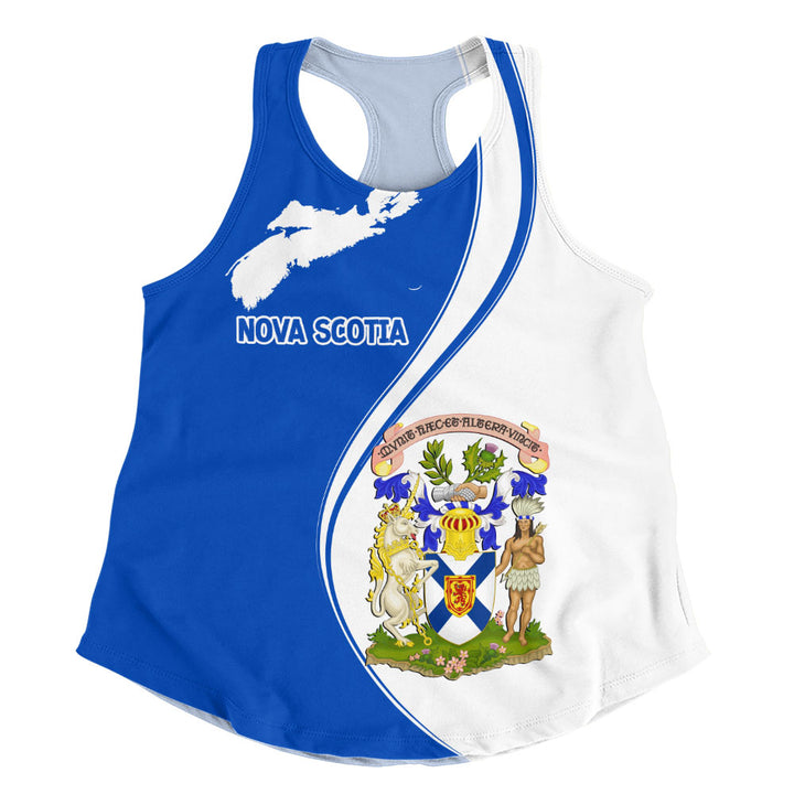 Nova Scotia Women Tank Canada Territories Pride