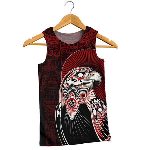 Canada Tank Top Canada Haida Eagle Warrior Legacy