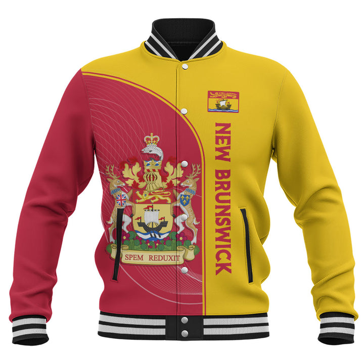 New Brunswick Baseball Jacket Proud Provincial Heritage